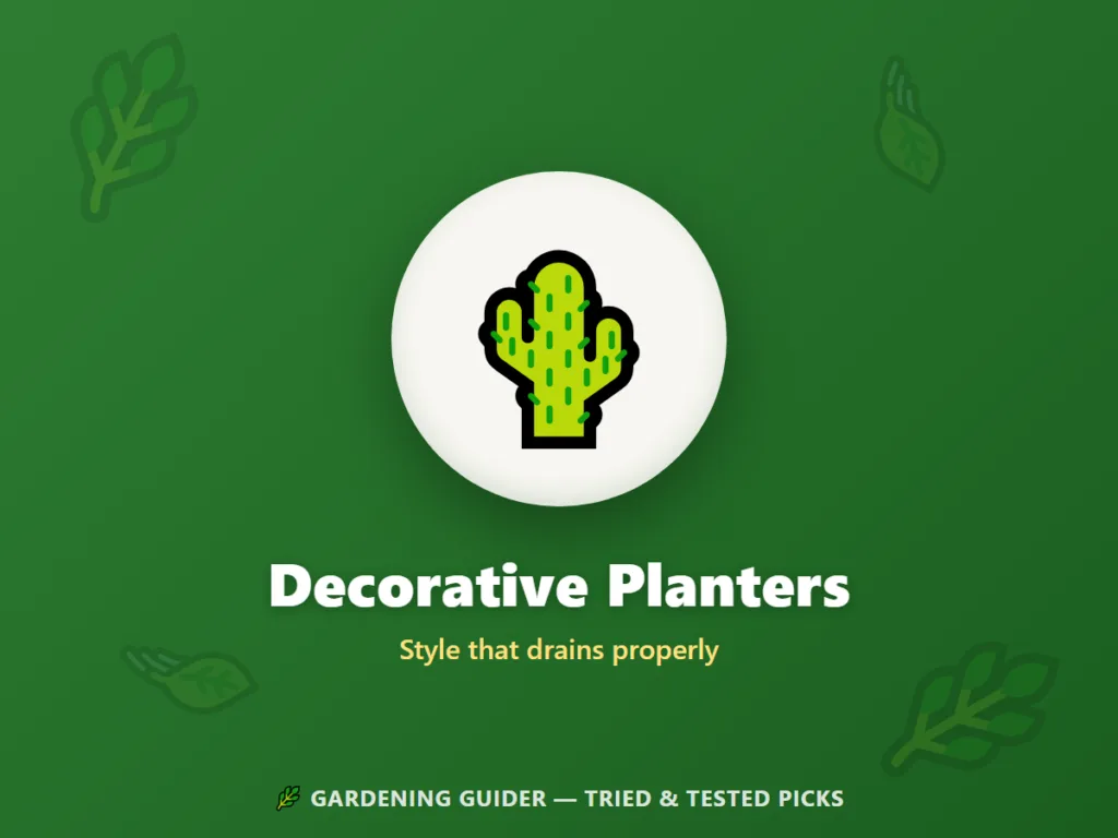 Decorative Planters — Gardening Guider researched pick