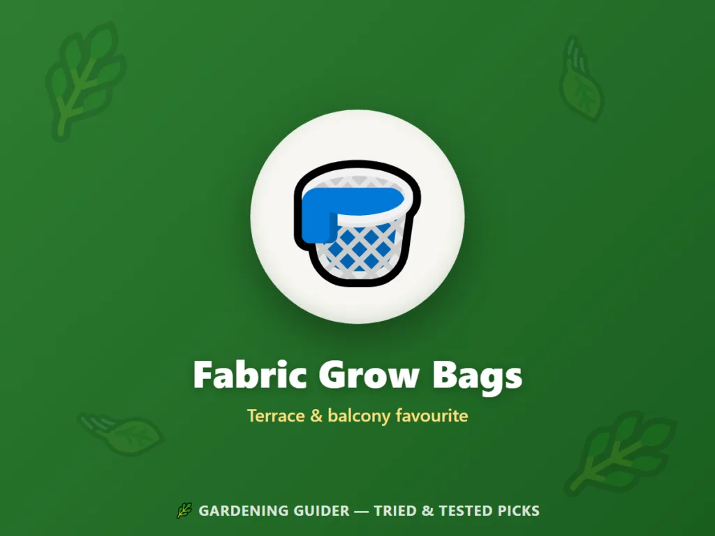 Fabric Grow Bags (Set) — Gardening Guider researched pick