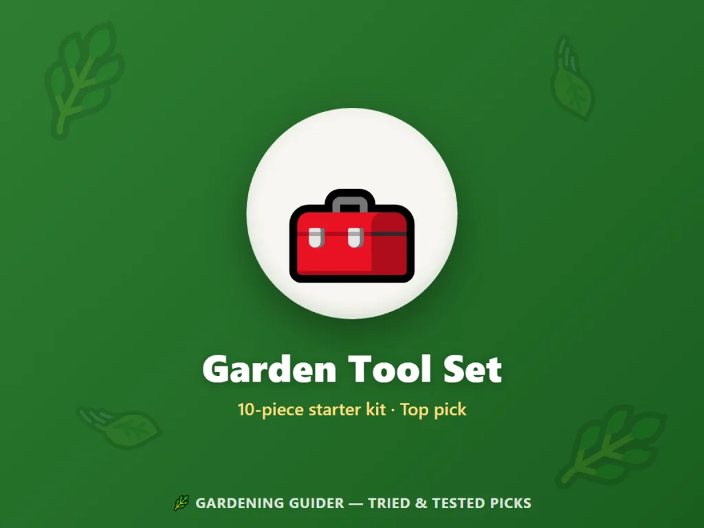 Garden Tool Set — Gardening Guider researched pick