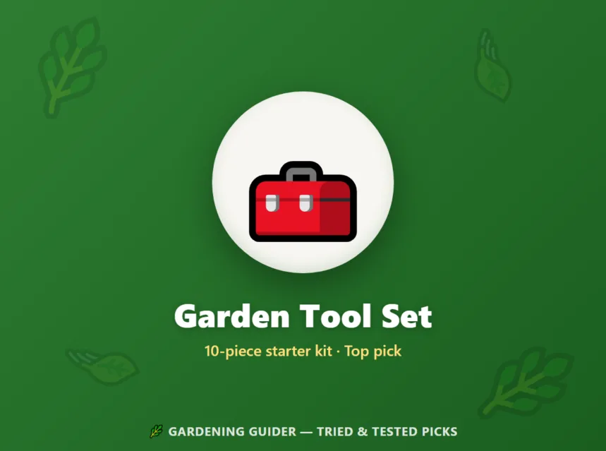 Garden Tool Set — Gardening Guider researched pick