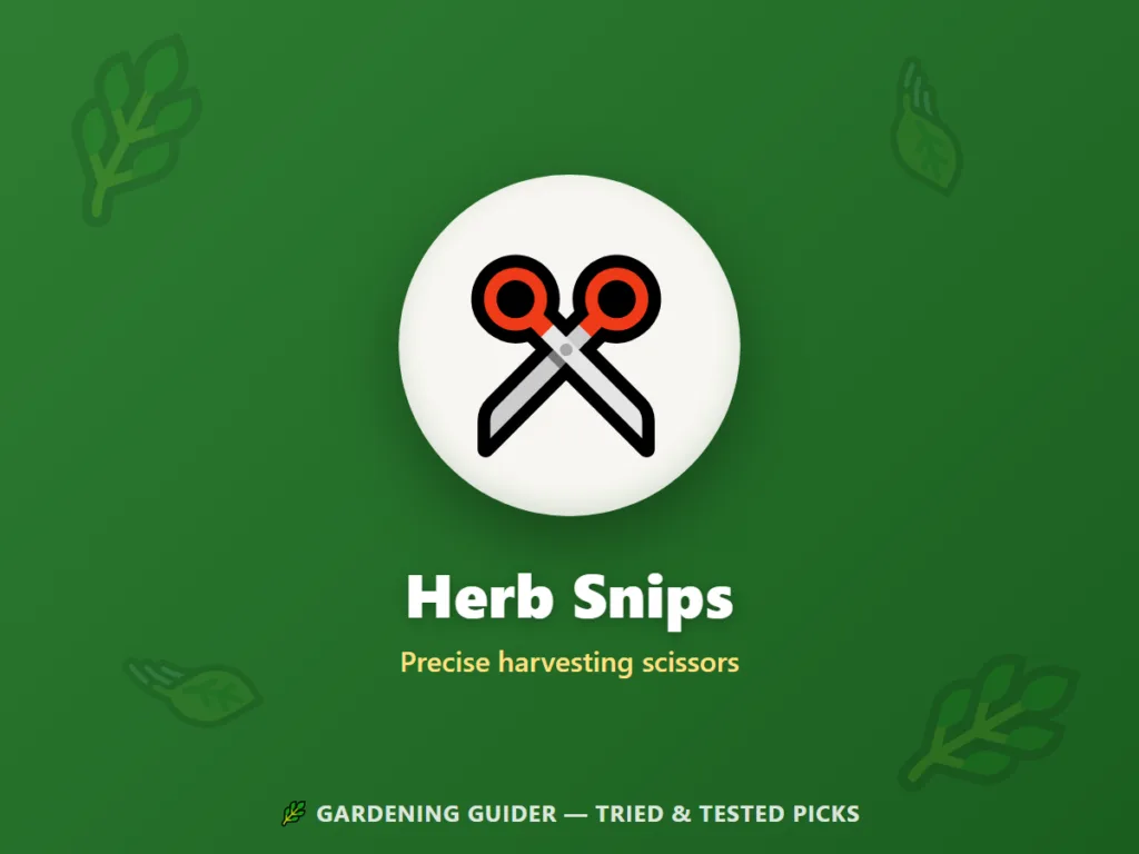 Herb Snips — Gardening Guider researched pick