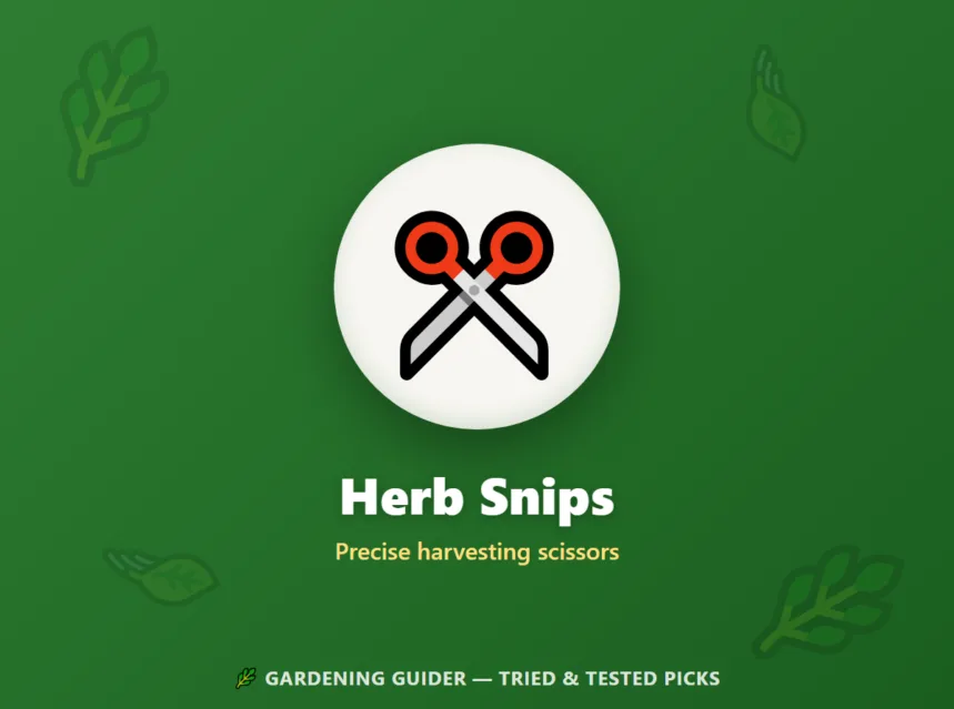 Herb Snips — Gardening Guider researched pick