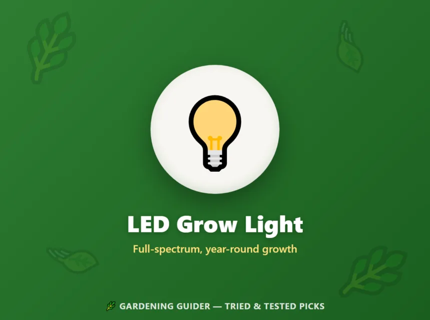 LED Grow Light — Gardening Guider researched pick