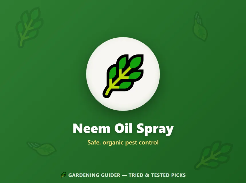 Neem Oil Spray — Gardening Guider researched pick