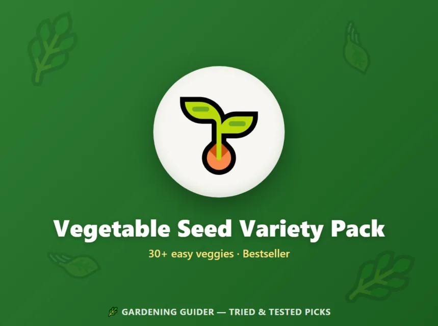 Vegetable Seed Variety Pack — Gardening Guider researched pick